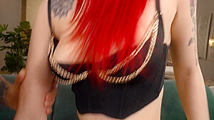New! First Time Full Anal Destruction Redhead Whore Fat Cock