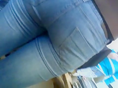 Nice ass in jeans(no touch)