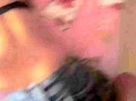 Nice ass slut in jeans takes anal