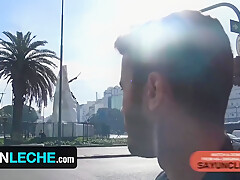 Nicola S - Handsome Brazilian Boy Gets His Face Drenched With Hot Jizz In A Hotel Room