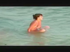 Nudists have sex in public