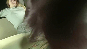 Nylon foot sniffing