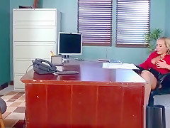 Office Sluty Girl (Olivia Austin) With Big Round Boobs Banged Hard video-25