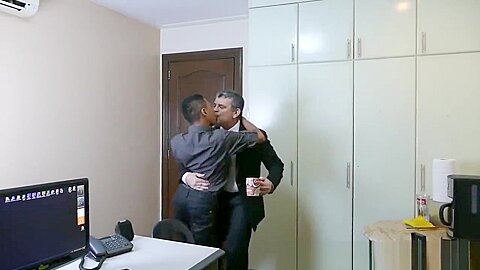 Office pinoy twink seduce boss Step daddy