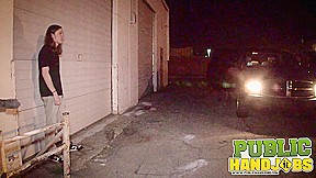 Olivia Austin Uses Her Hand Skills to Get Out of Jail - PublicHandjobs