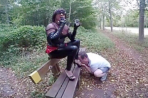 Outdoor Slave Humiliation