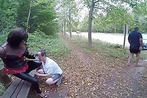 Outdoor Slave Humiliation