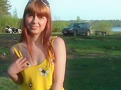 Outdoor flash girls