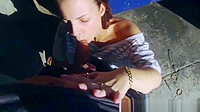POVLife Amateur brunette teen 18+ Krystal Banks POV blowjob handjob c