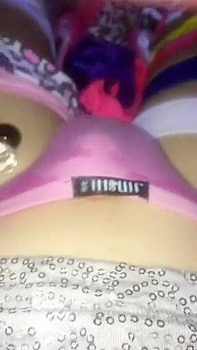 Panty lover indulging
