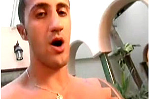 Passionate fuck between blonde and guy
