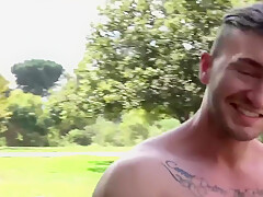 Personal Trainer Muscle Hunk Jake Has His Tight Asshole Stretched