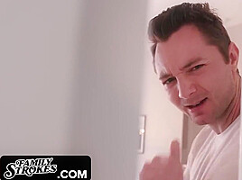 Pervy Stepbro Feels Up His Hot Stepsister