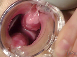 Petite Model Riki Kinky Gyno Speculum Wide Open Pussy Masturbation Nurse Cosplay