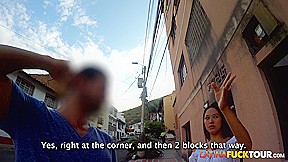 Picking Up A Hot Latina And Fucking Her Face