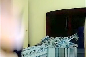 Pig-tailed Shemale Strokes Cock and Toys Ass on Cam
