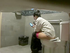 Pissing and smoking electronic cigar