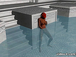 Pool Visit - 3DToonTube