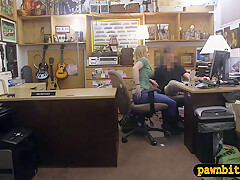 Pretty Blonde Drilled By Nasty Pawn Man At The Pawnshop