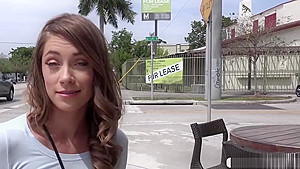 Pretty Kirsten Gets A Handfull Of Cash For A Fuck