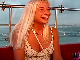 Public Flashing And Upskirts With Blonde Smoke Show