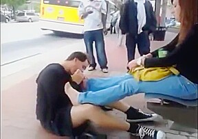 Public Foot Femdom