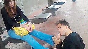 Public Foot Femdom