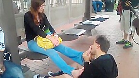 Public Foot Femdom
