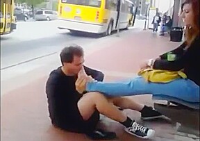 Public Foot Femdom
