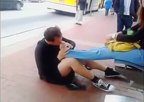 Public Foot Femdom