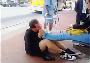 Public Foot Femdom