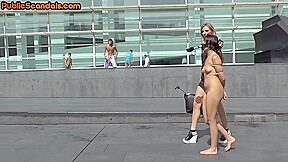 Public medium boobs babe fucked n disgraced in front