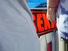 Public small dick wanker