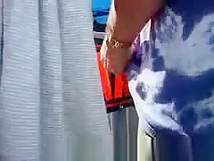 Public small dick wanker