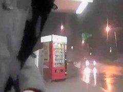 Public stroking on a busy street