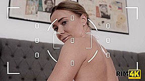 RIM4K  Girl asked friend to take professional pics and gave rimming