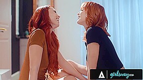Redhead Besties Have Passionate Sex After Aidras Hard Breakup - Aidra Fox And Kenna James