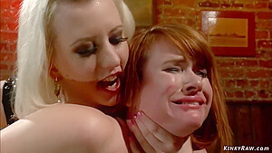 Redhead Spanked And Anal Fucked In Bar