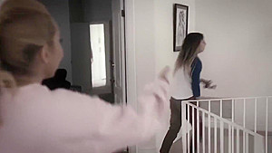 Religious stepmom orders boyfriend to fuck stepdaughter