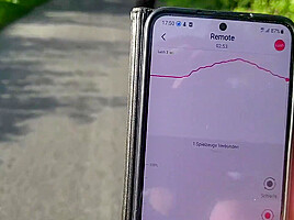 Remote Controlled Vibrator While Exercising In Public Ends With Hot Anal