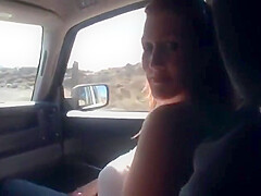 Rick Masters And Morgan Reigns In Horny Wife Sucks Cock Outside Squirts And Fucks Inside