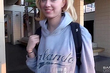 Rides A Cock And Gets A Facial - Haley Reed