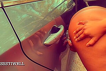 Riding My Dildo In Public