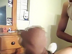 Riding his big fucking cock