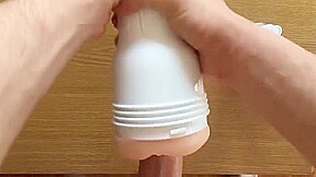 Riley Ried Fleshlight Unboxing and Sleeve Fucking