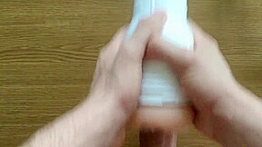 Riley Ried Fleshlight Unboxing and Sleeve Fucking