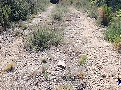 Risky Masturbation On A Hiking Trail