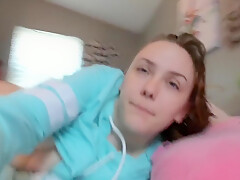 Romantic Cozy Mutual Cum With Lover