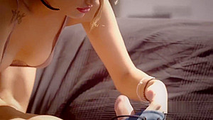 Romantic morning sex with beautiful Penelope