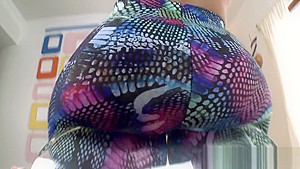Round butt shakes during sex